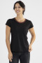 Tee-shirt Lurex Noir Gérard Pasquier