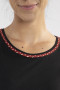 Tee-shirt Lurex Noir Gérard Pasquier