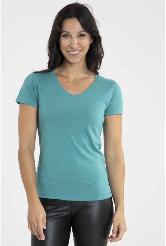 Tee-shirt Mady Vert Tee-shirt Mady Vert Gérard Pasquier