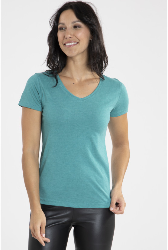 Tee-shirt Mady Vert Tee-shirt Mady Vert Gérard Pasquier