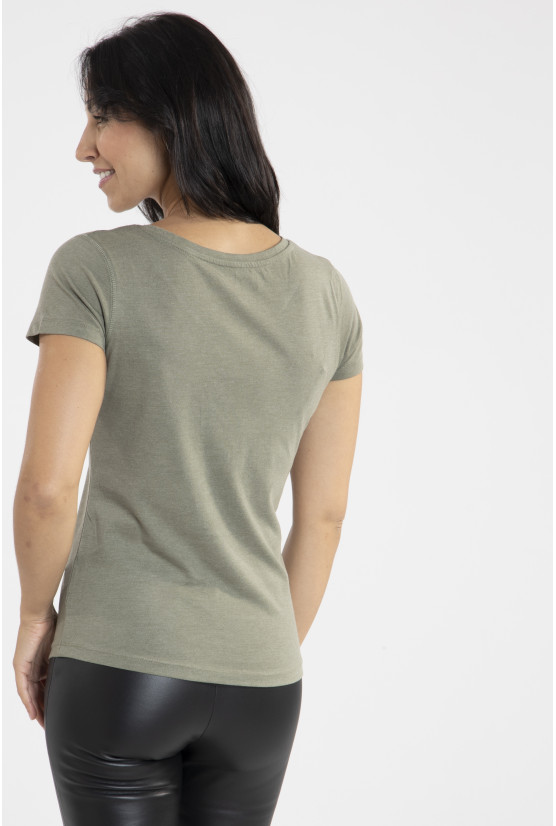 Tee-shirt Mady Kaki Tee-shirt Mady Kaki Gérard Pasquier