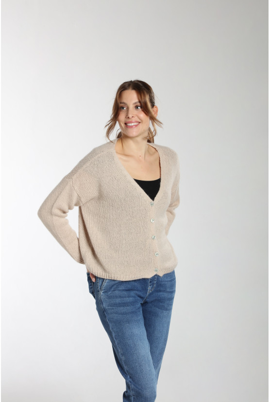 Pull MOHAIR beige Pull MOHAIR beige Gérard Pasquier