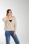 Pull MOHAIR beige Gérard Pasquier
