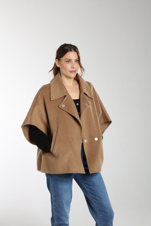 Manteau AMARA camel
