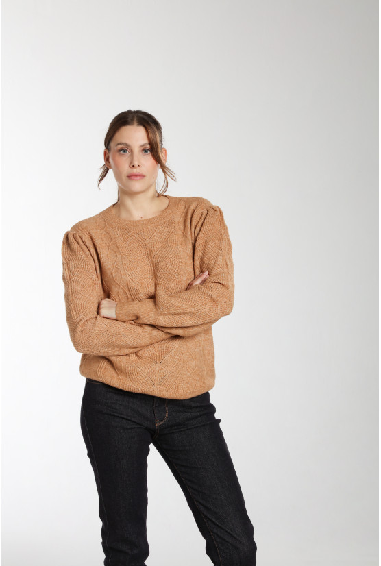 Pull BERENICE caramel Pull BERENICE caramel Gérard Pasquier
