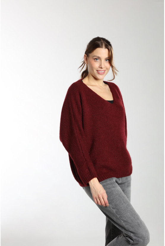 Pull BARY bordeaux Pull BARY bordeaux Gérard Pasquier