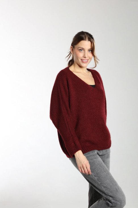 Pull BARY bordeaux