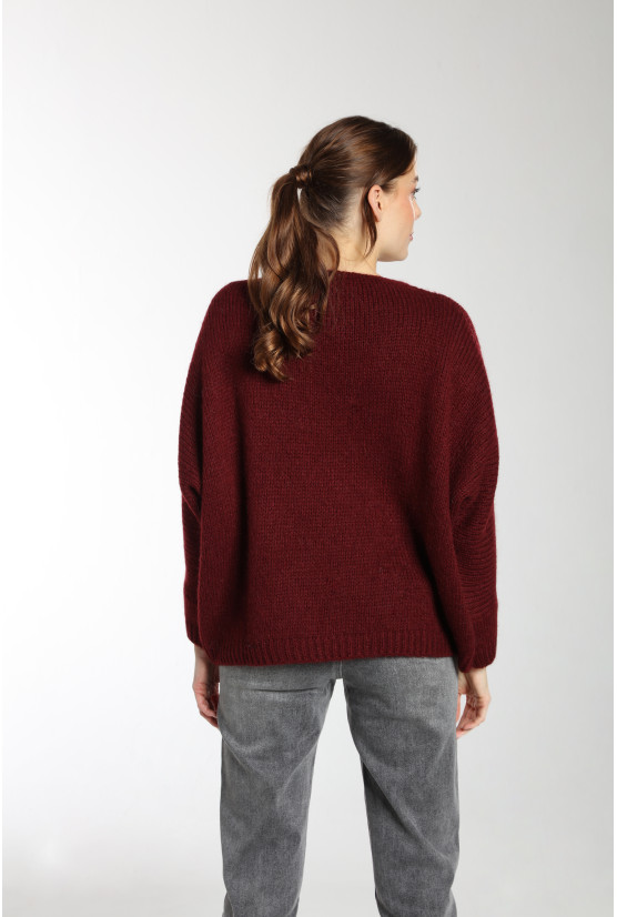 Pull BARY bordeaux Pull BARY bordeaux Gérard Pasquier