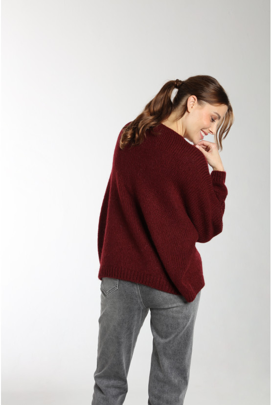 Pull BARY bordeaux Pull BARY bordeaux Gérard Pasquier