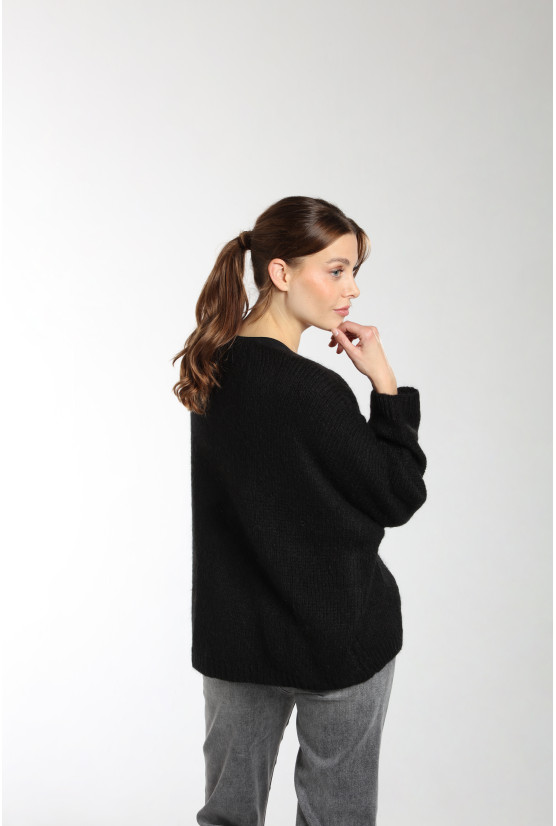 Pull BARY noir Gérard Pasquier