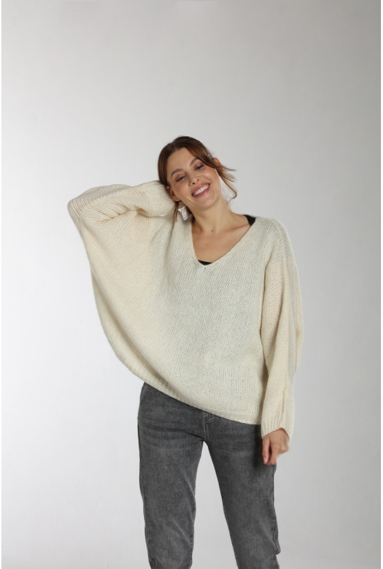 Pull BARY écru Gérard Pasquier