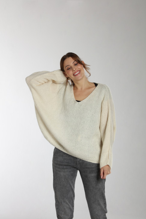 Pull BARY écru