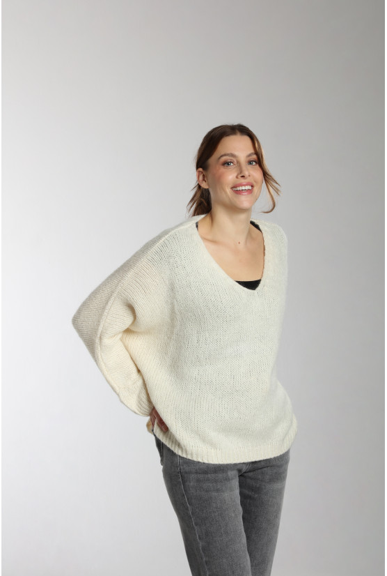 Pull BARY écru Gérard Pasquier