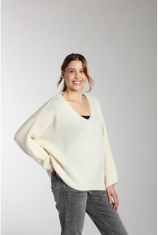 Pull BARY écru Gérard Pasquier