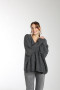 Pull BARY gris foncé Gérard Pasquier