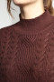 Pull JAFT chocolat Gérard Pasquier