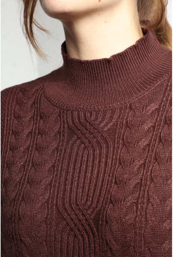 Pull JAFT chocolat Gérard Pasquier