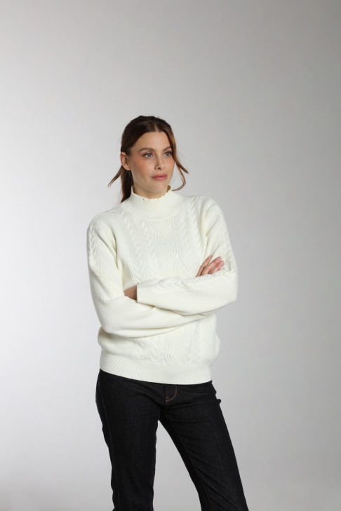 Pull JAFT écru