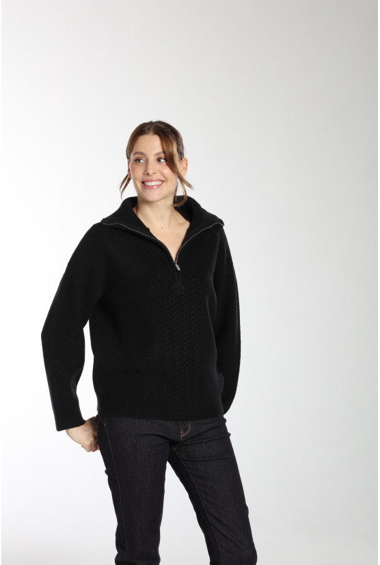 Pull JORG noir Pull JORG noir Gérard Pasquier