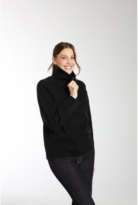 Pull JORG noir Pull JORG noir Gérard Pasquier
