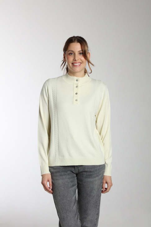 Pull LADY écru