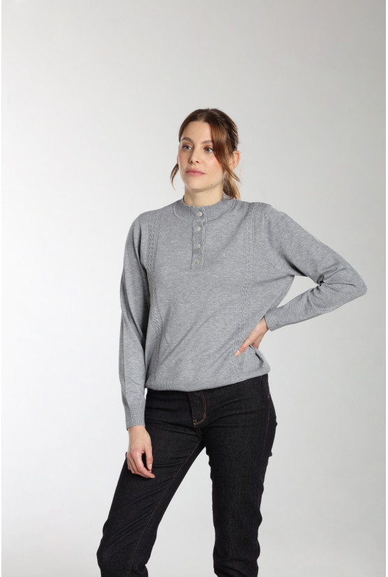 Pull LADY gris Pull LADY gris Gérard Pasquier