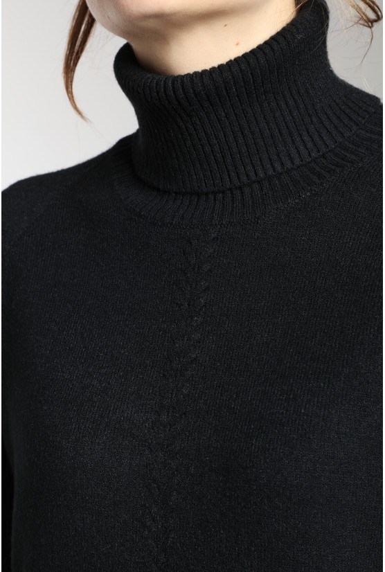 Pull MINA noir Gérard Pasquier