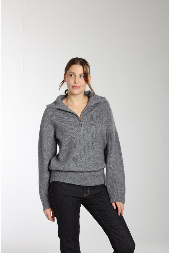 Pull JORG gris anthracite Pull JORG gris anthracite Gérard Pasquier