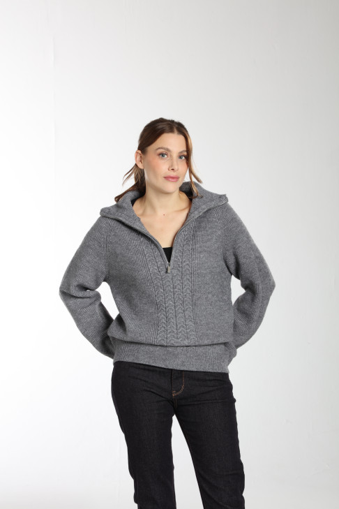Pull JORG gris anthracite