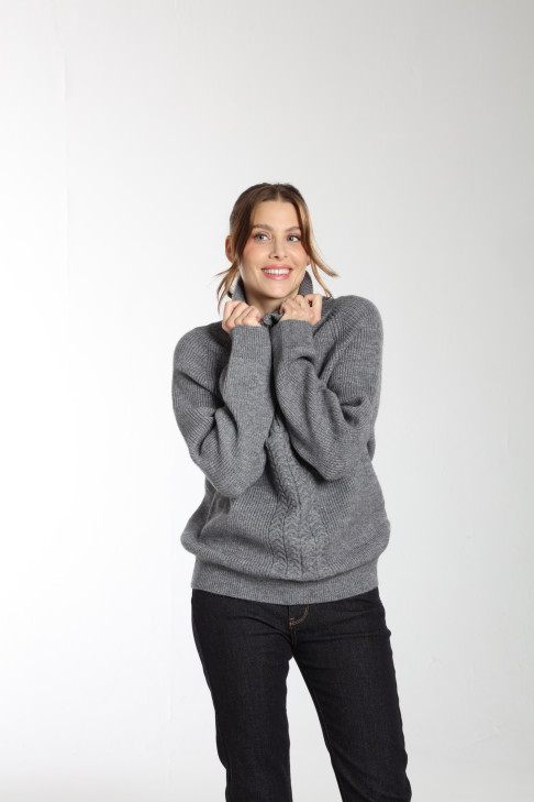 Pull JORG gris anthracite