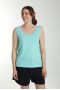 Debardeur col lurex femme Deb Summer Carage(Turquoise) Gérard Pasquier