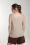 Debardeur col lurex femme Deb Summer Taupe Clair Gérard Pasquier