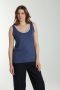 Debardeur col lurex femme Deb Summer Twilight Bleu(Marine) Gérard Pasquier