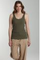 Debardeur cotele femme Delite Kaki