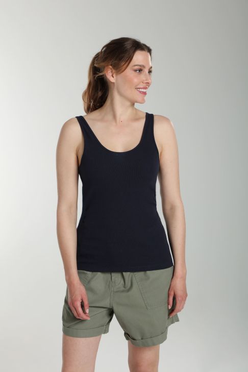 Debardeur cotele femme Delite Marine