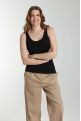 Debardeur cotele femme Delite Noir