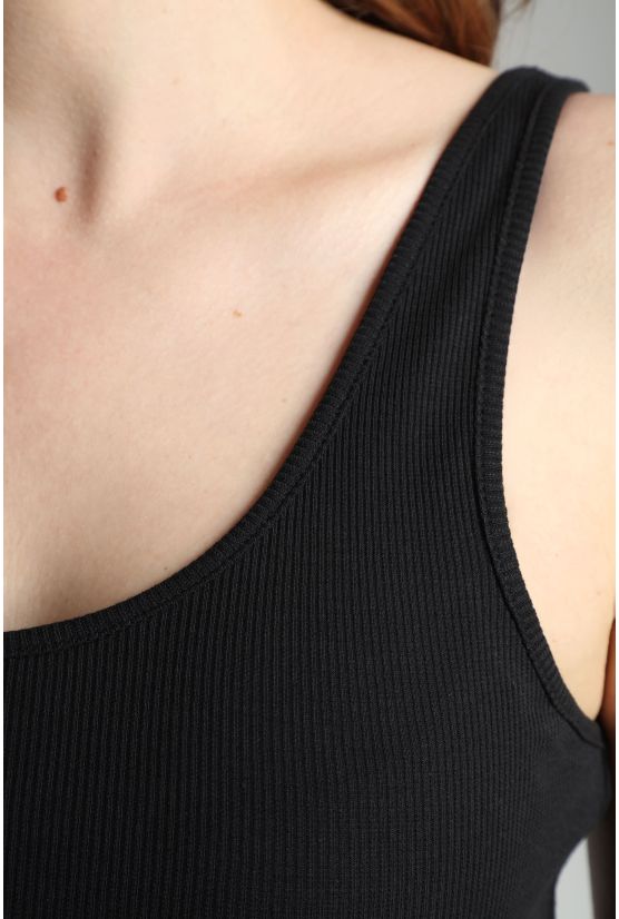 Debardeur cotele femme Delite Noir Debardeur cotele femme Delite Noir Gérard Pasquier