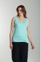 Debardeur femme Manon Cabage(Turquoise)