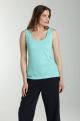 Debardeur femme Manon Cabage(Turquoise)