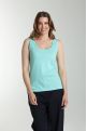 Debardeur femme Manon Cabage(Turquoise)
