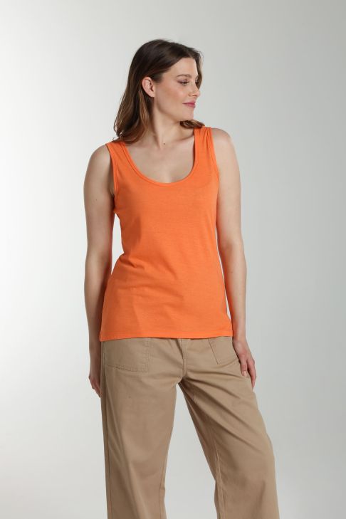Debardeur femme Manon Corail Rose(Orange)