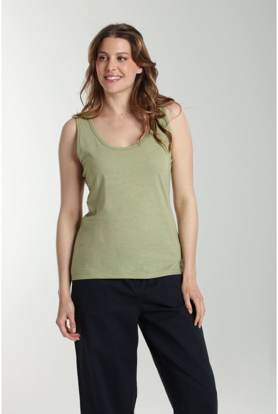 Debardeur femme Manon Vert Sauge(Kaki) Debardeur femme Manon Vert Sauge(Kaki) Gérard Pasquier