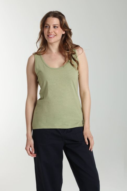 Debardeur femme Manon Vert Sauge(Kaki)