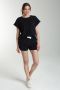 Ensemble tee shirt et short molleton femme Dilly Bis Marine Gérard Pasquier