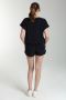 Ensemble tee shirt et short molleton femme Dilly Bis Marine Gérard Pasquier