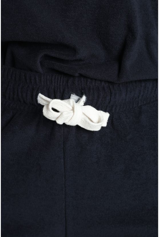Ensemble tee shirt et short molleton femme Dilly Bis Marine Ensemble tee shirt et short molleton femme Dilly Bis Marine Gérard Pasquier