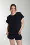 Ensemble tee shirt et short molleton femme Dilly Bis Marine Gérard Pasquier