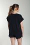 Ensemble tee shirt et short molleton femme Dilly Bis Marine Gérard Pasquier