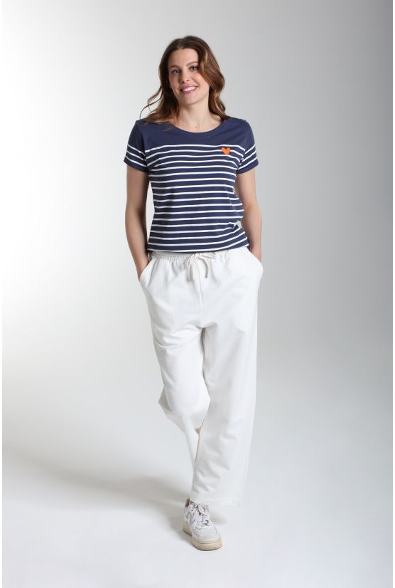 Pantalon jogging molleton femme Cyrus Ivoire Gérard Pasquier