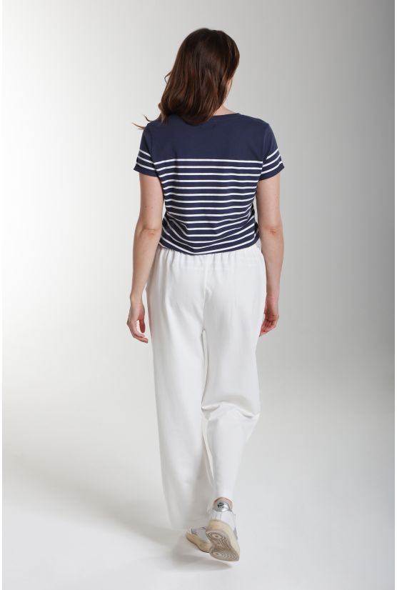 Pantalon jogging molleton femme Cyrus Ivoire Gérard Pasquier